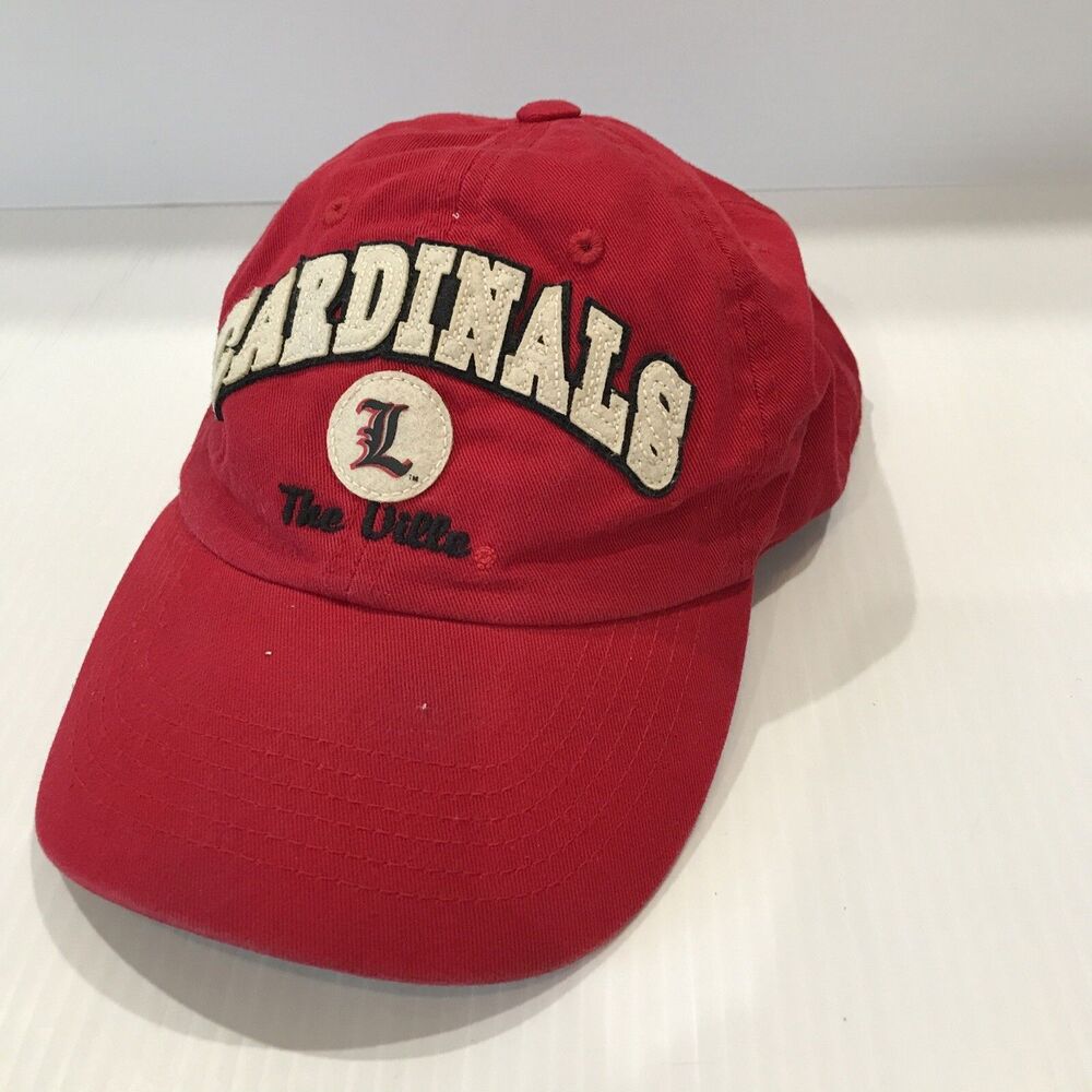 TOW Top of the World Louisville Cardinals Red Embroidered Baseball Cap Hat